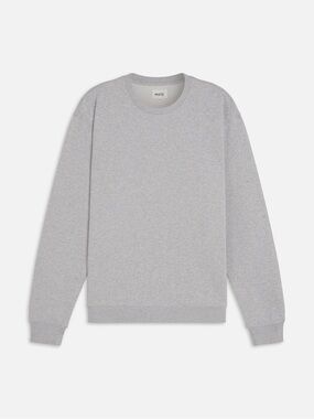 Mate Organic Cotton Men's Crewneck Sweatshirt - Light Gray